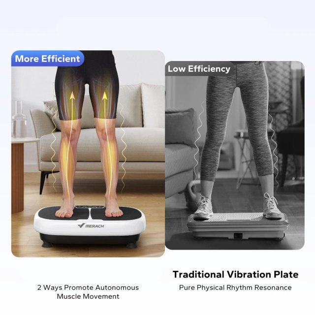 EMS Vibration Plate for Weight Loss, Lymphatic Drainage & Pain Relief - Image 5