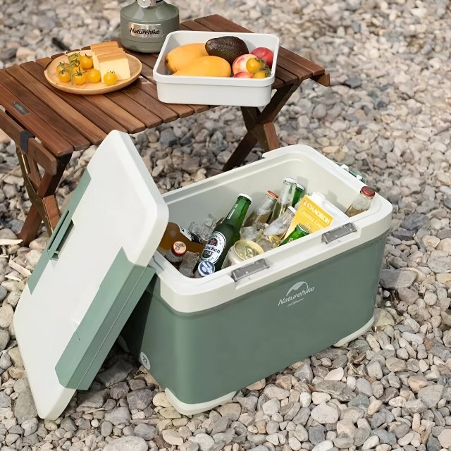 Large Capacity Outdoor Cooler Box – Portable Thermal Ice Chest for Camping & Travel - Image 3
