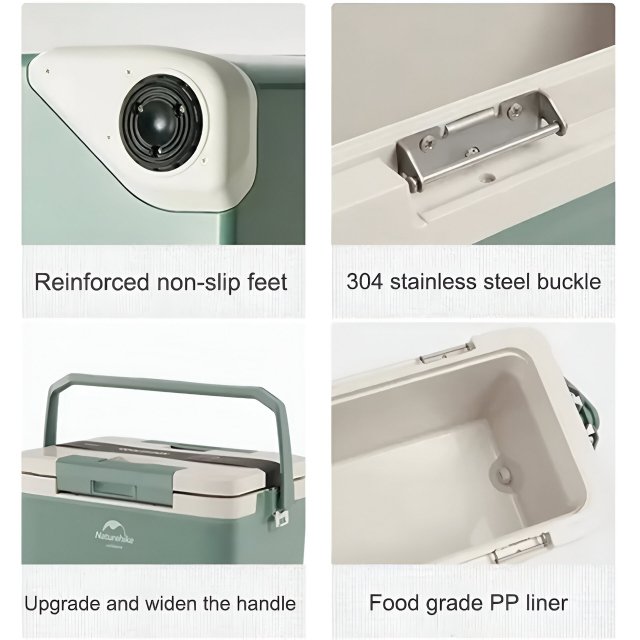 Large Capacity Outdoor Cooler Box – Portable Thermal Ice Chest for Camping & Travel - Image 4