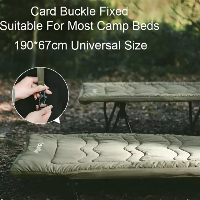 Foldable Outdoor Camping Mattress Pad 190x67cm for Cot or Ground Sleeping - Image 3