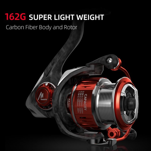 Ultralight Spinning Reel with 5KG Drag and 8+1 Bearings - Image 3