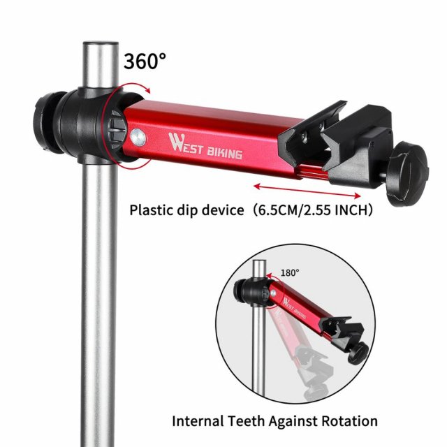 Adjustable Foldable Aluminum Bike Repair Stand – Lightweight & Pro-Grade - Image 4
