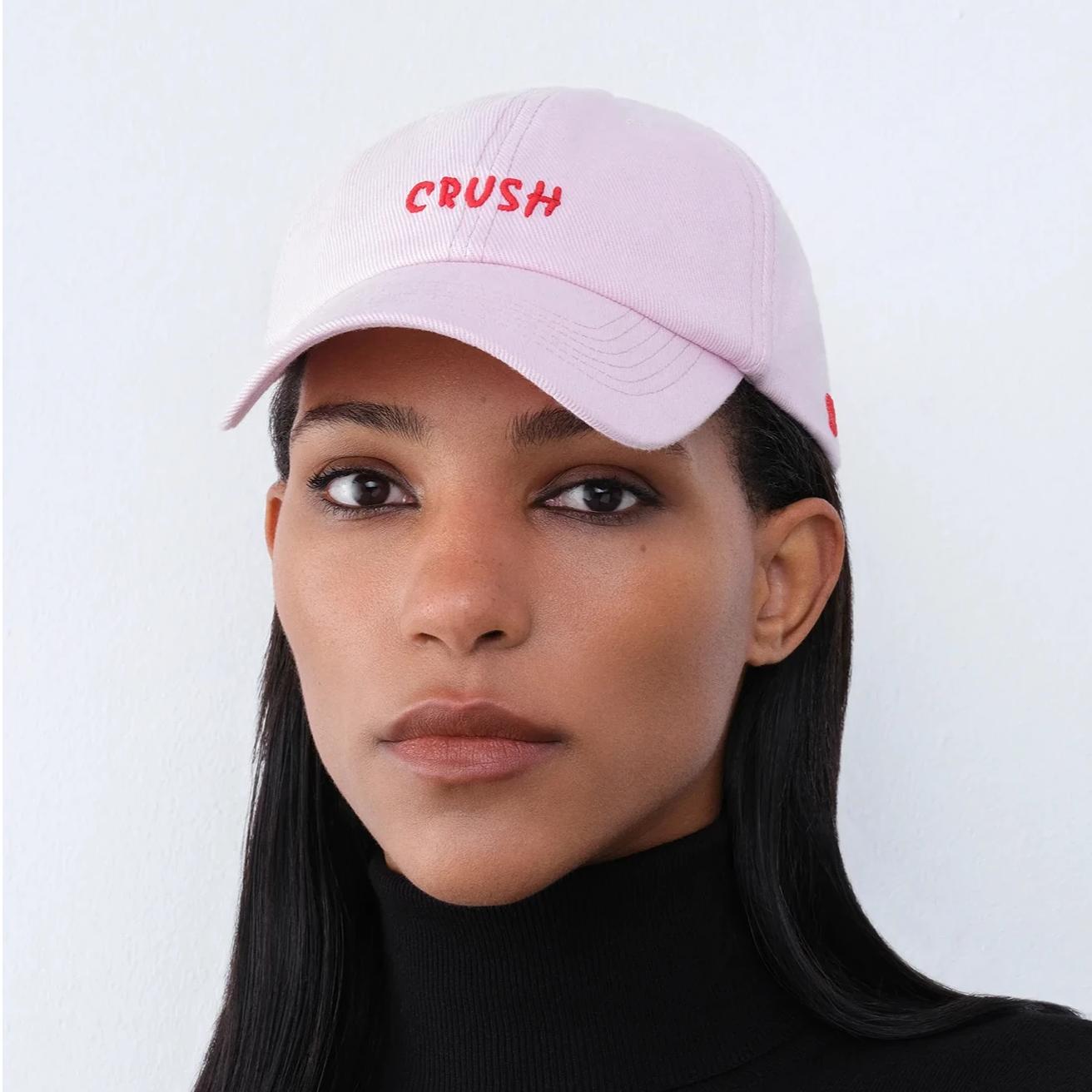 100% Cotton “Crush” Embroidered Baseball Cap - Casual Soft Dad Hat for Women 2