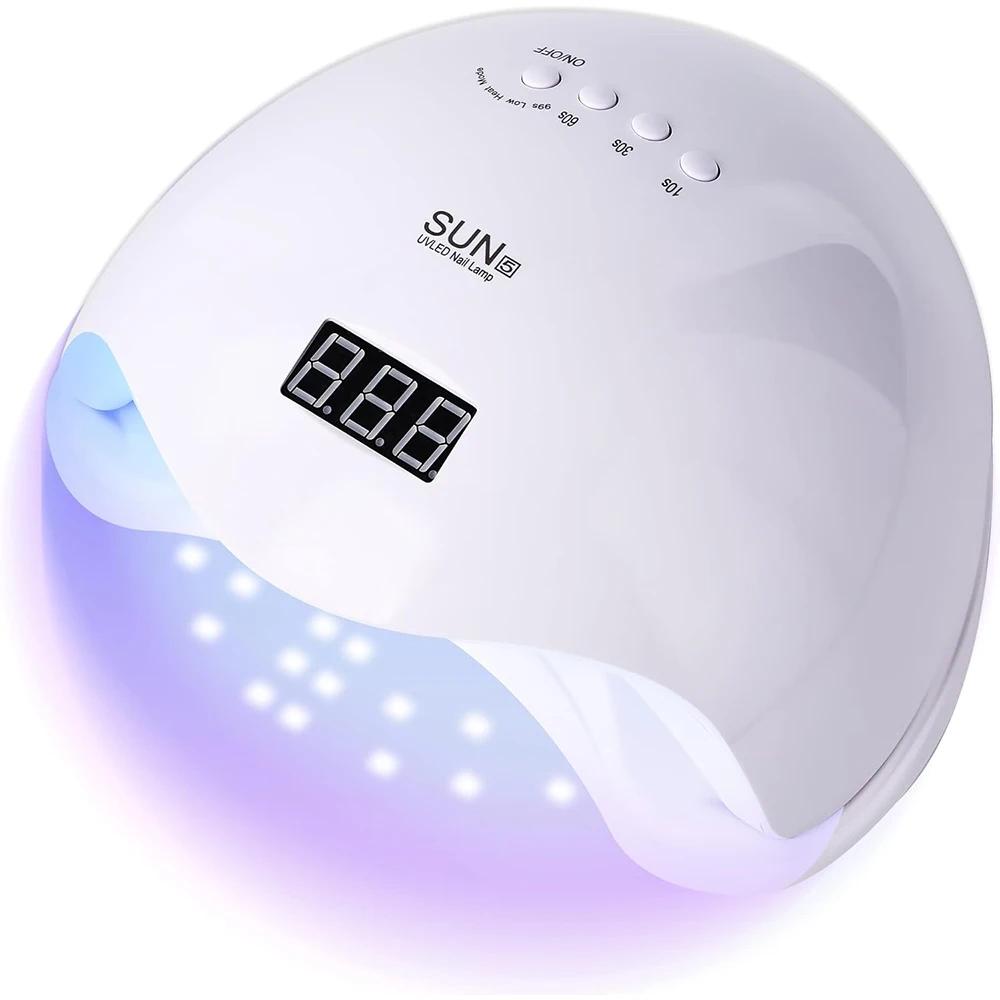 48W LED UV Nail Lamp with 4 Timers & Automatic Sensor for Gel Curing view 2