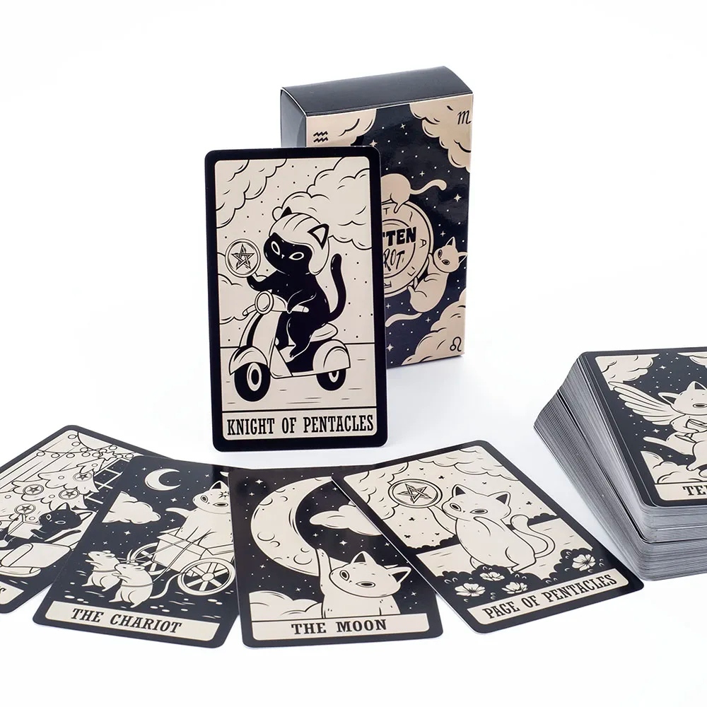 78-Card Kitten Tarot Oracle Deck