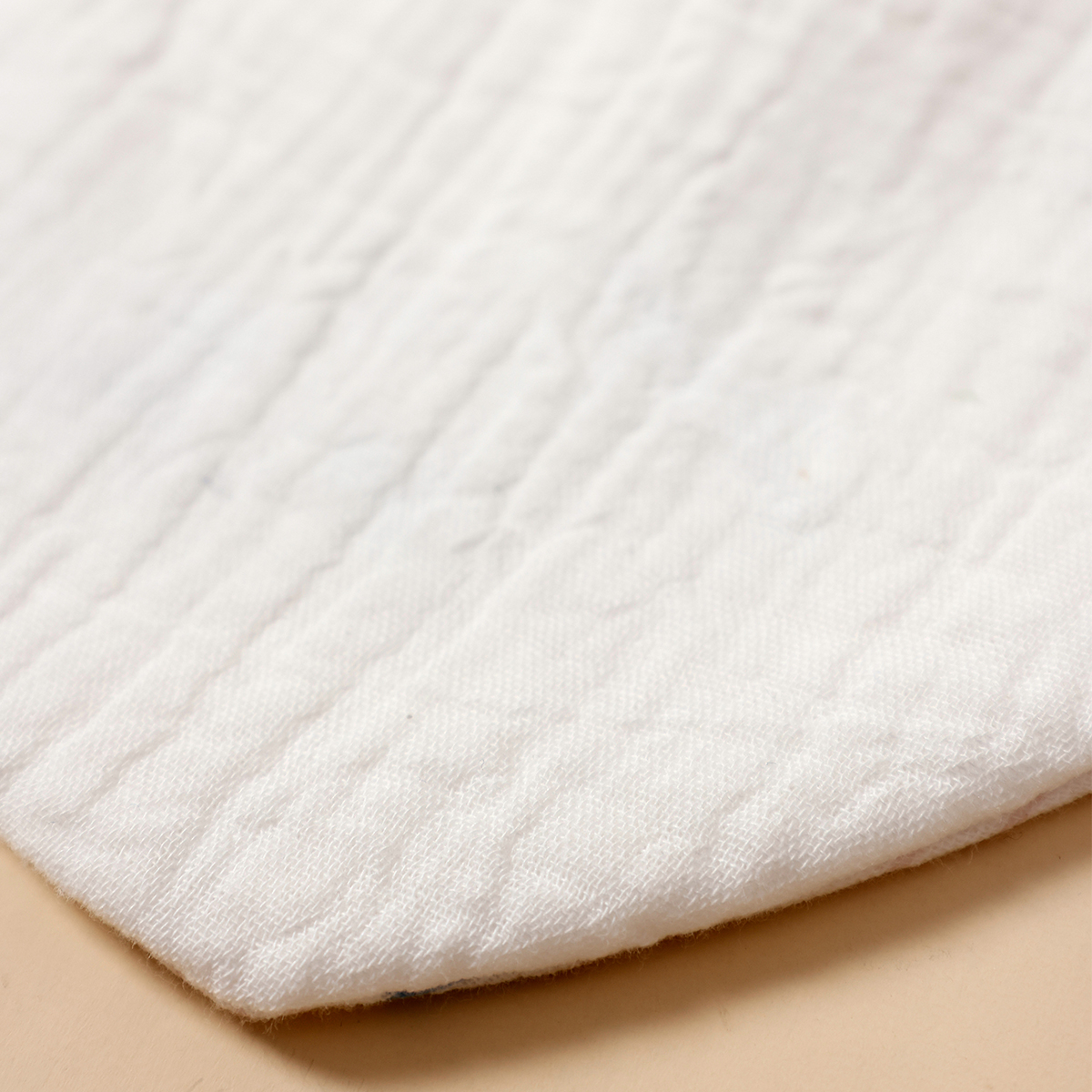 Soft & Absorbent Baby Bibs – 5 Pack Muslin Cotton Burp Cloths, Petal Shape - Image 7