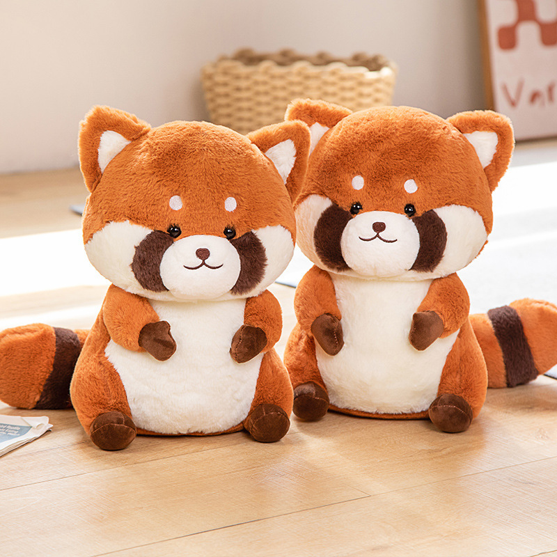 35cm Kawaii Raccoon Plush Toy - Image 3