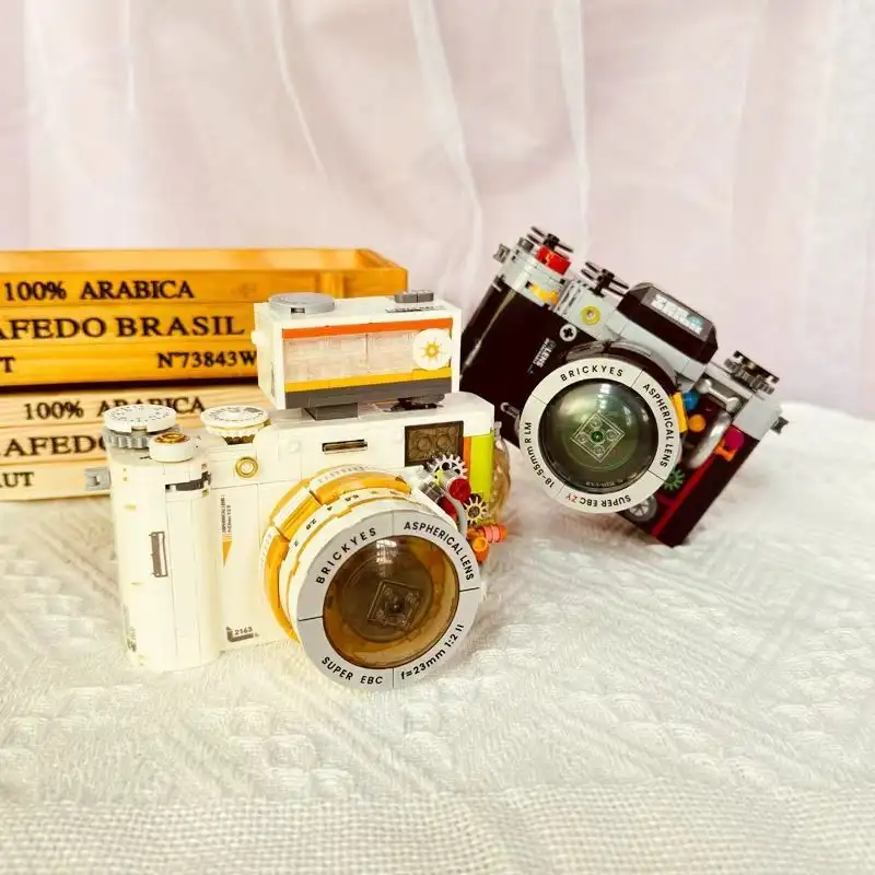 Retro Camera DIY Mini Brick Set