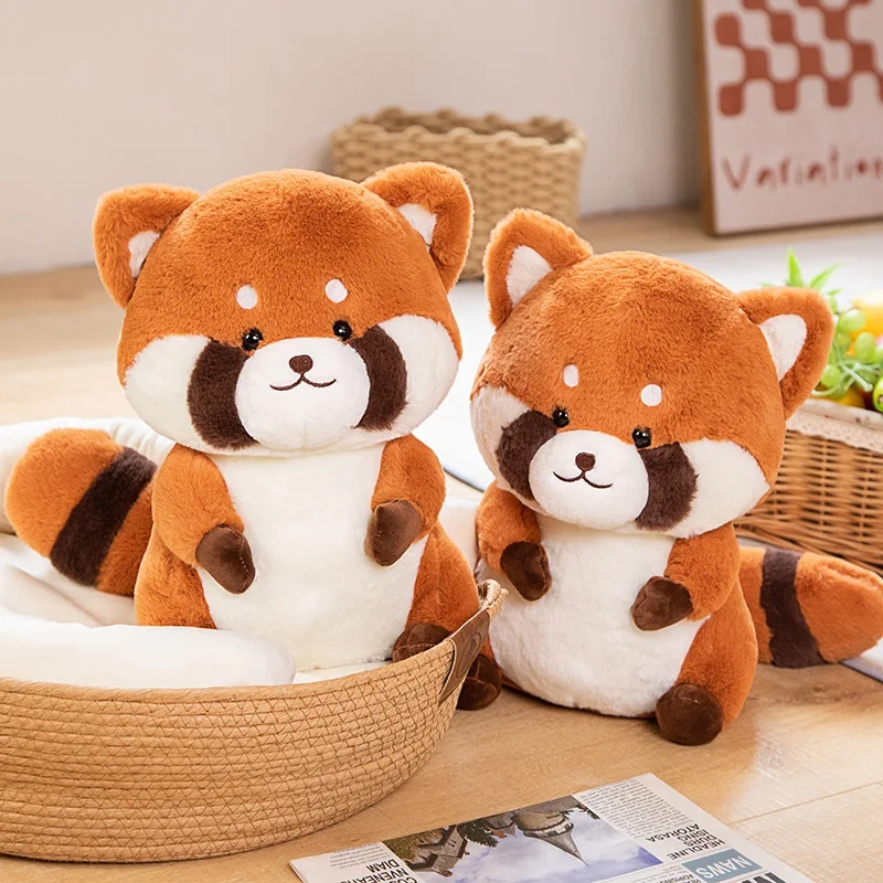 35cm Kawaii Raccoon Plush Toy - Image 4