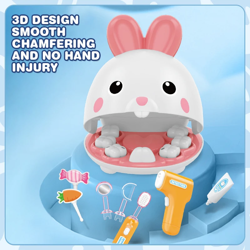 Kids Dentist Toy Set with Light - Image 5