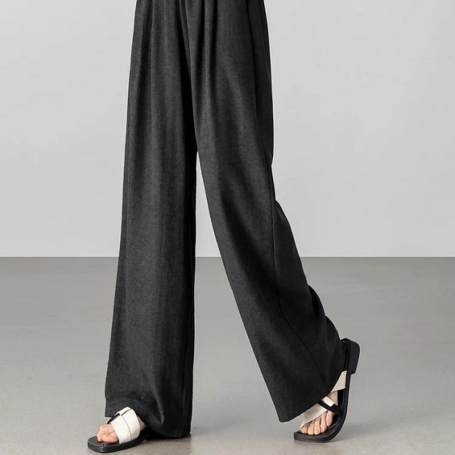 High Waist Wide-Leg Pants