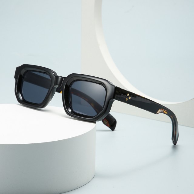 Square Gradient Rivet Sunglasses for Women & Men