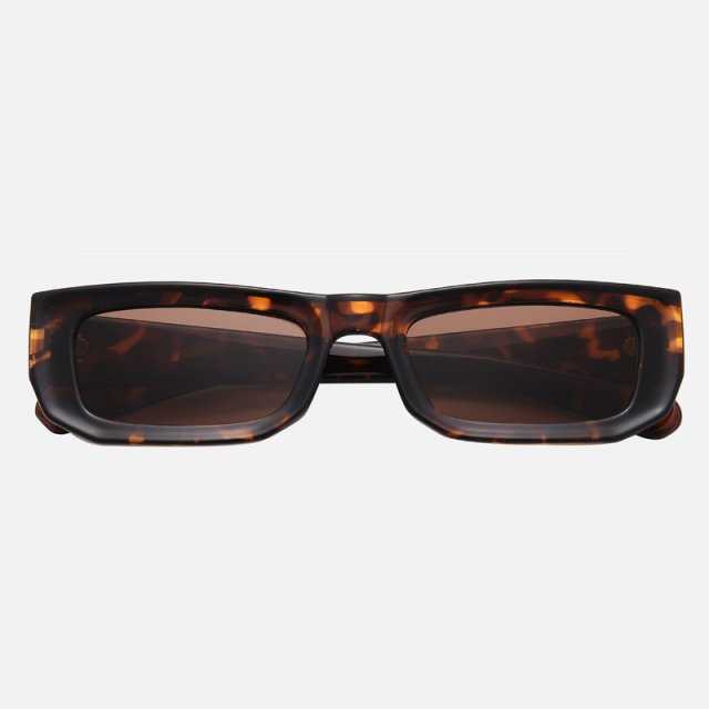 Retro Rectangle Small Frame Sunglasses for Women