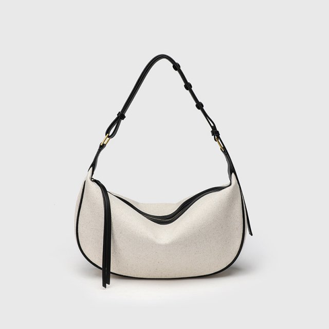 Summer Women's Large Capacity Canvas Crossbody Bag - Perfect for Commuting & School