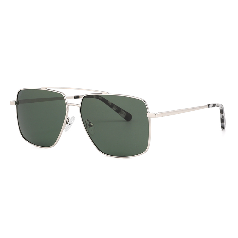 Silver/Green
