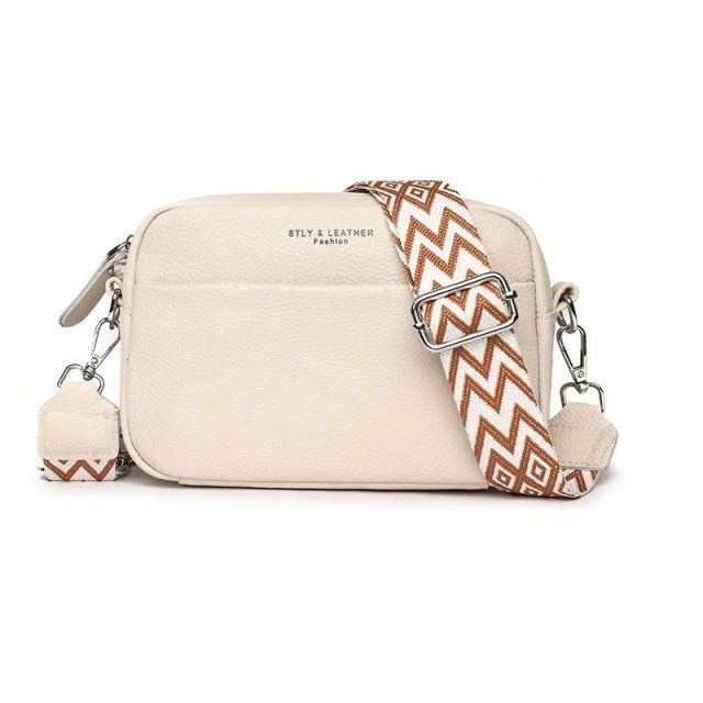 Genuine Leather Women's Crossbody Handbag