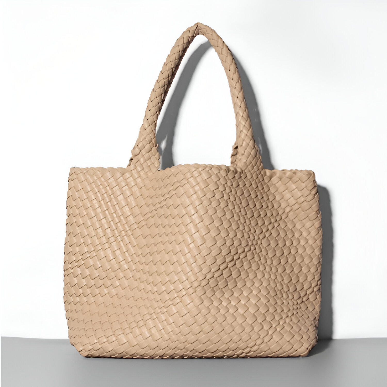 Luxury Knitted Tote Bags for Women - Large Capacity Shoulder Beach Travel Handbag 7