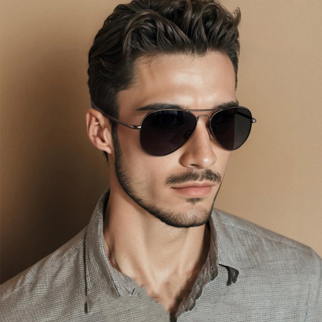 Classic Oversized Polarized Aviator Sunglasses for Women and Men