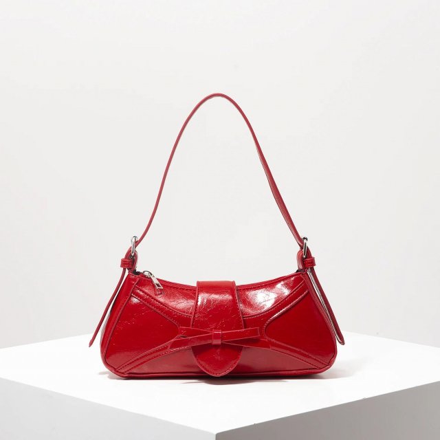 Elegant Faux Leather Shoulder Tote