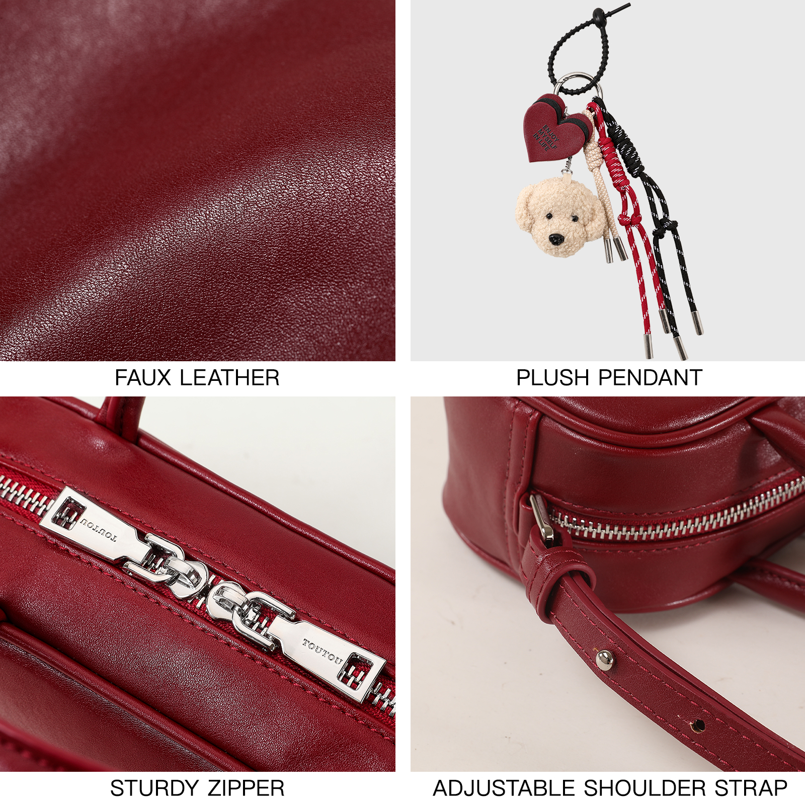 Elegant Boston-Style Crossbody Shoulder Bag for Women – Autumn Mini Handbag 4
