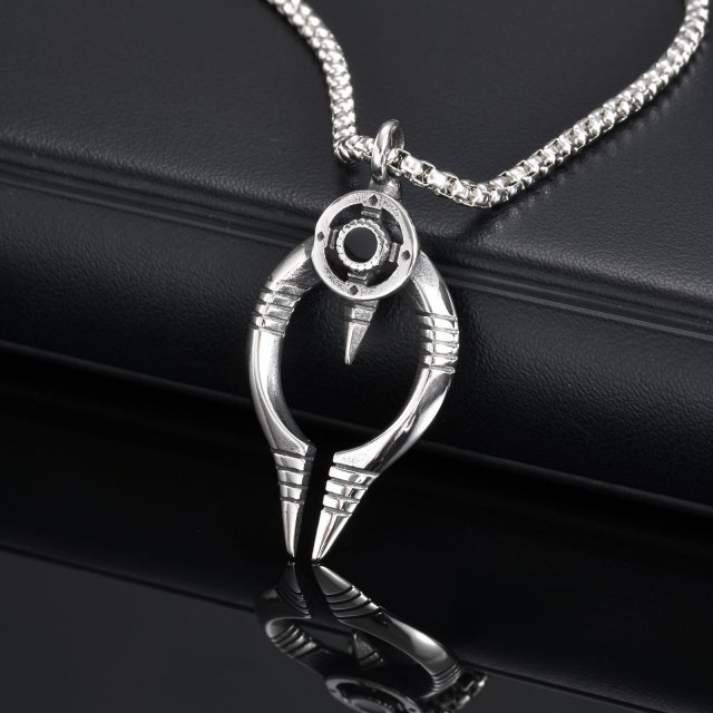 Gothic Viking Pendant Necklace for Men
